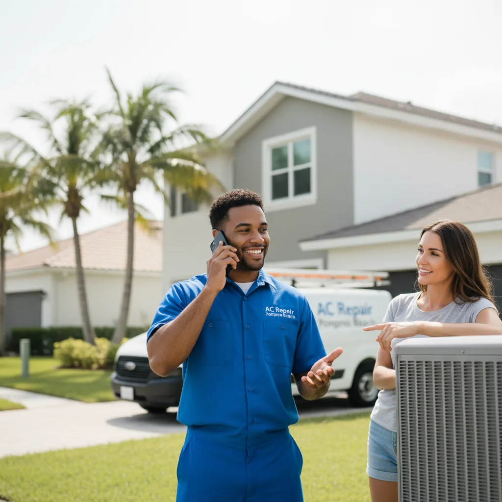 AC Repair Pompano Beach customer support in Carpenter